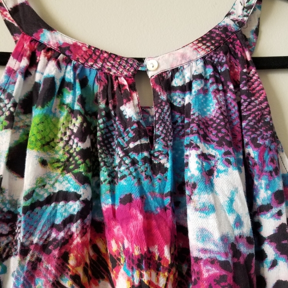 Peppermint Bay Multi-Colored Mini Dress - Picture 3 of 4